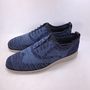 Cole Haan 2.ZeroGrand Casual Lace Up Shoe Mens Size 13 C27946 Blue White